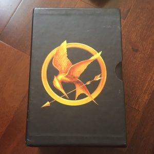 The hunger games book set!!!